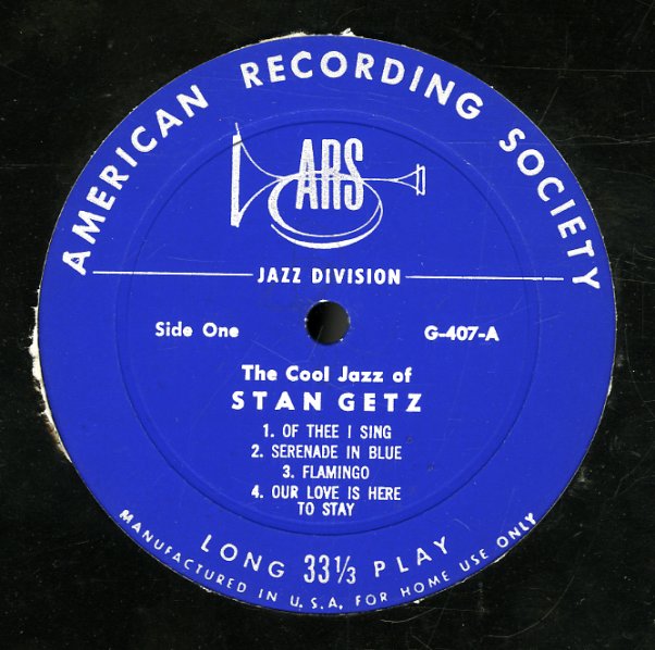 stan-getz-cool-jazz-of-stan-getz-american-recording-society