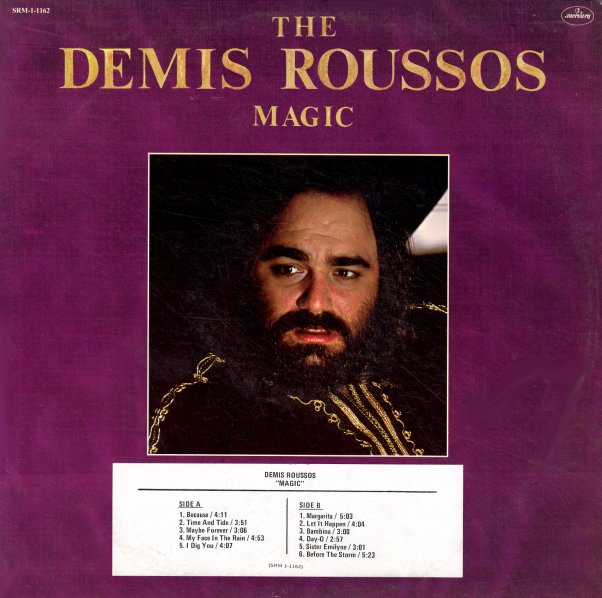 Demis Roussos : Demis Roussos Magic (US pressing) (LP, Vinyl ...